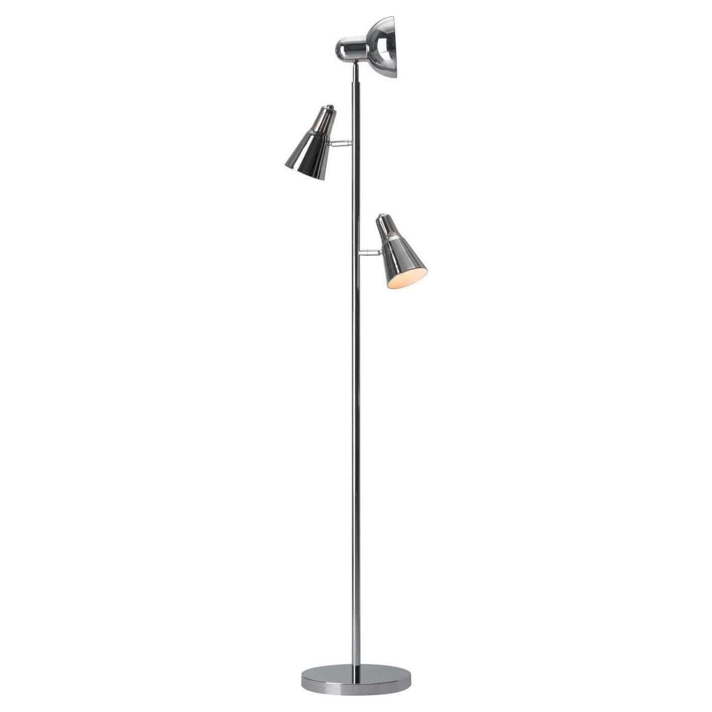 Contemporary lighting 3 light floor lamp