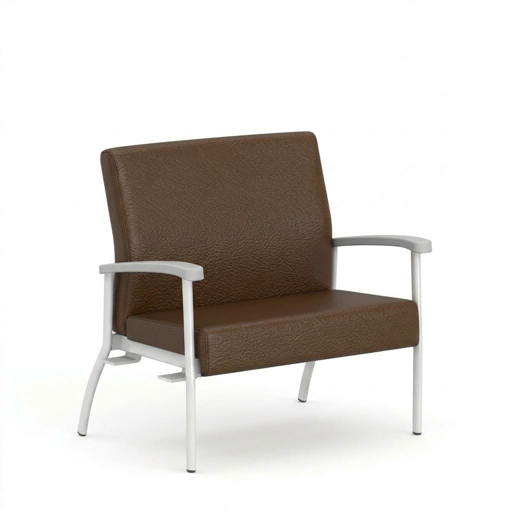 Bariatric medical low back chocolate 1