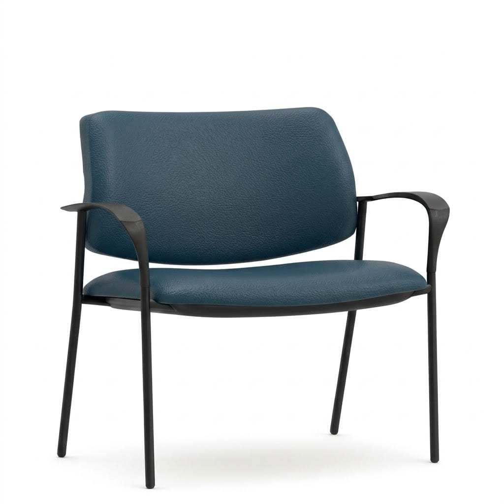 Reception chairs standard legs navy Reception chairs standard legs navy