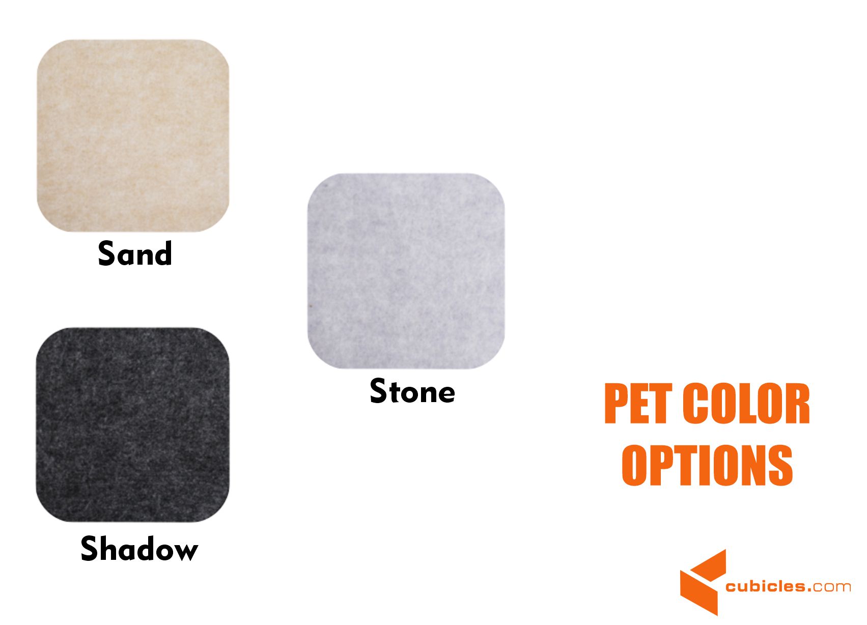 Desk dividers PET color options 12H Desk dividers PET color options 12H