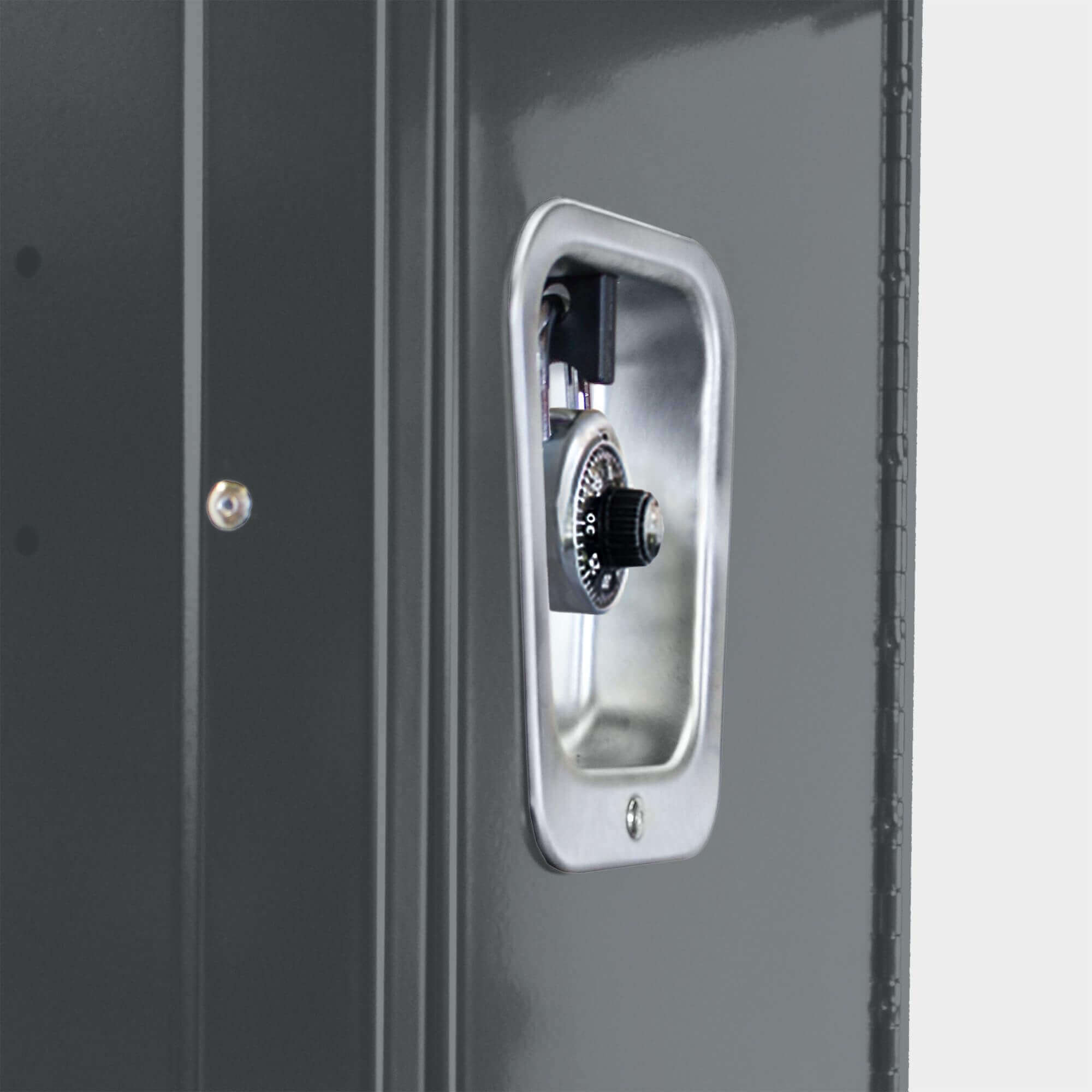 Employee lockers metal lockers wardrobe 1w 3t locker position close up