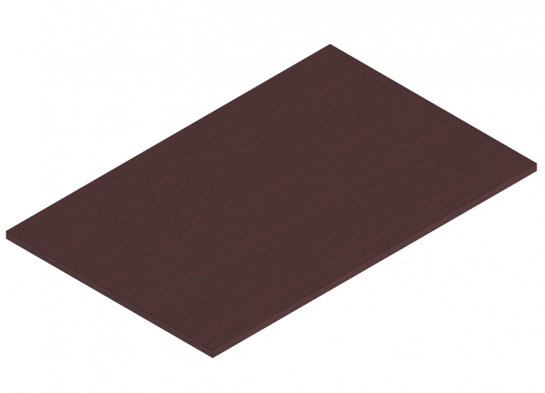 Flip top training table laminate 48x30 mahogany Flip top training table laminate 48x30 mahogany