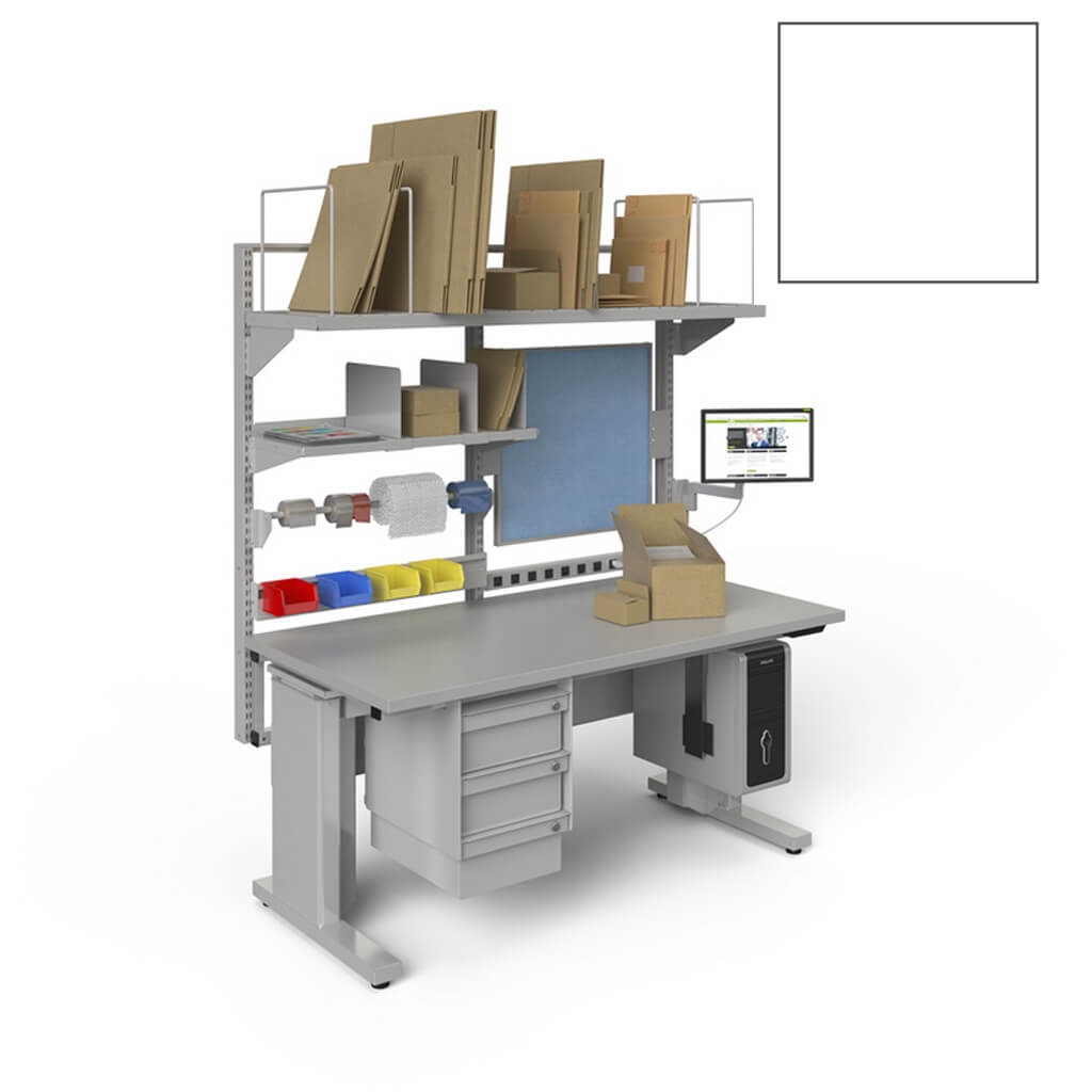 Industrial workstations CUB FW2 3060 SLM LVF WHI BT