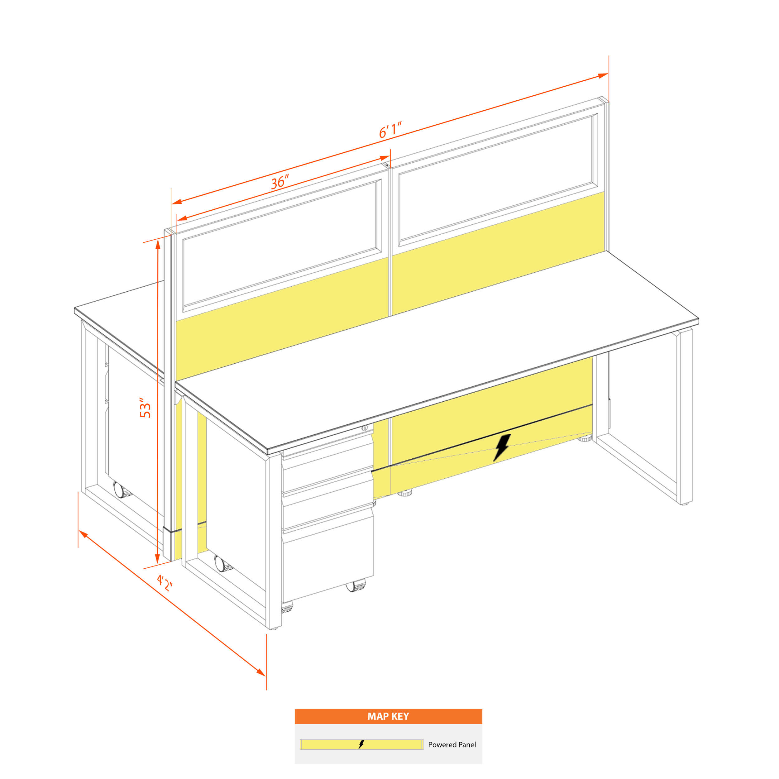 Office benching systems62