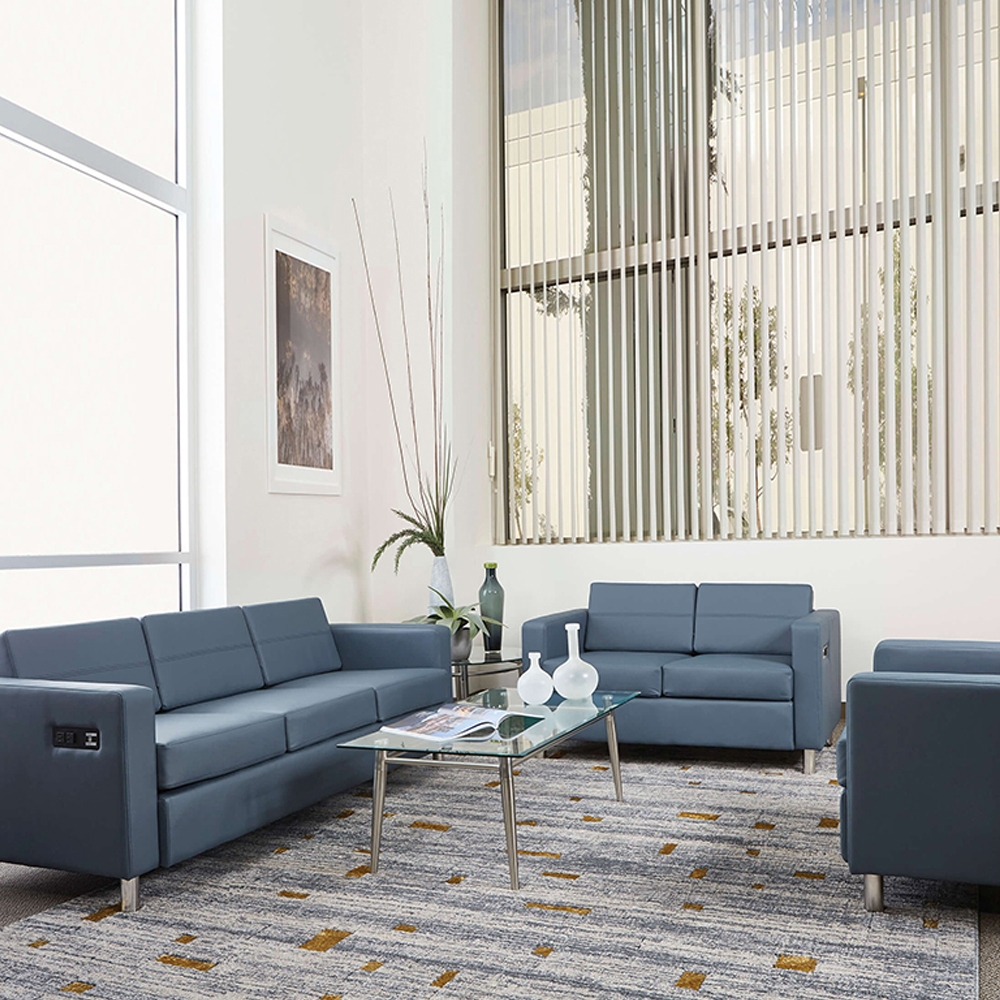 Reception sofa environment