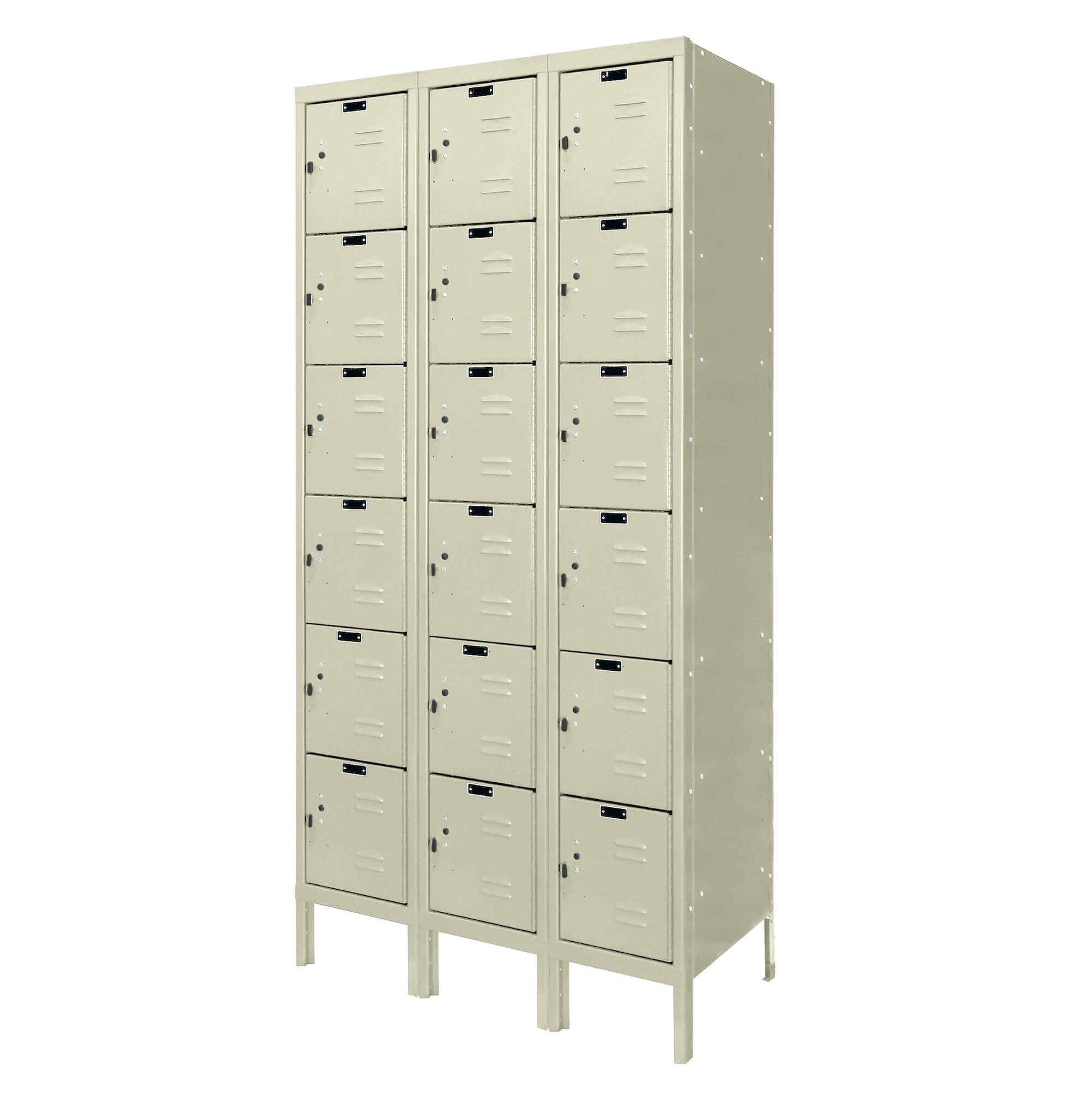 Employee lockers metal lockers wardrobe lockers 3w 6t angle view