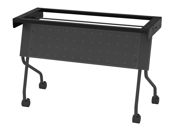 Training table base with modesty 4x2 grey Training table base with modesty 4x2 grey