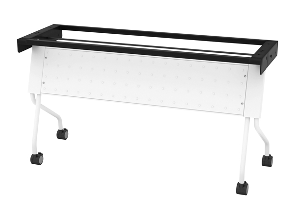Training table base with modesty 5x2 white Training table base with modesty 5x2 white