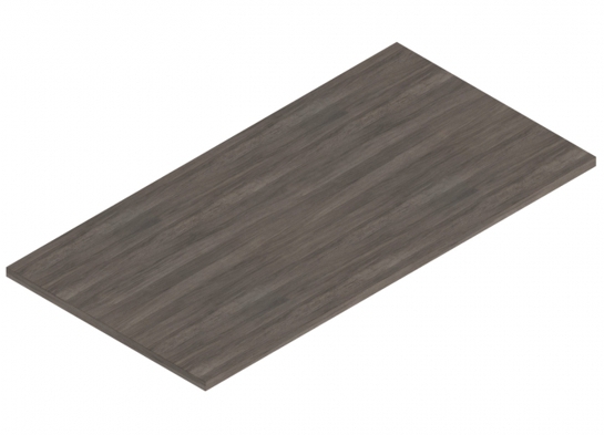 Training table laminate top 48x24 artisan gray