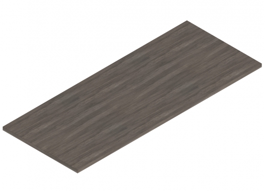 Training table laminate top 60x24 artisan gray