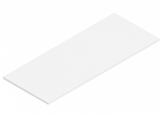 Training table laminate top 60x24 white