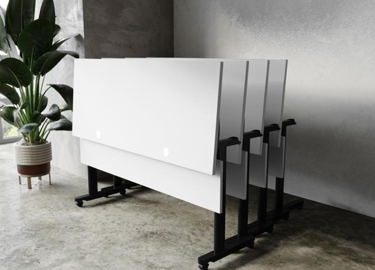 Training table with t leg 5x2 black 3 Training table with t leg 5x2 black 3