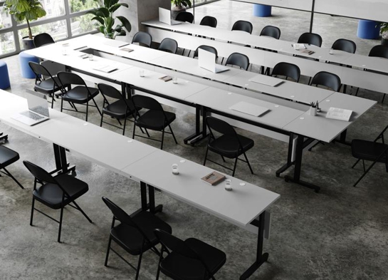 Training table with t leg 5x2 black 4 Training table with t leg 5x2 black 4