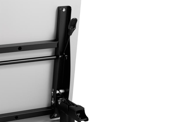 Training table with x leg 5x2 black 10 Training table with x leg 5x2 black 10