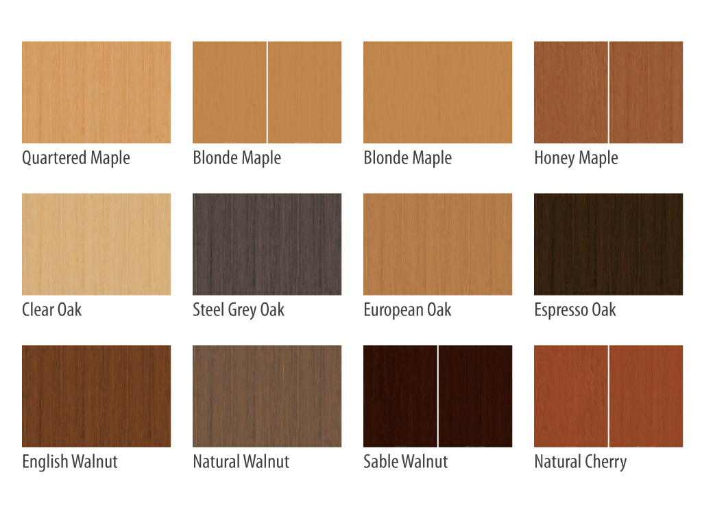 This boardroom furniture from OFS is available in 24 stylish veneers. Pictured here, 1 of 2 veneer finish pages